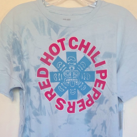 Red Hot Chili Peppers RHCP  Tie Dye Rock Official Band  Tee - Picture 4 of 4